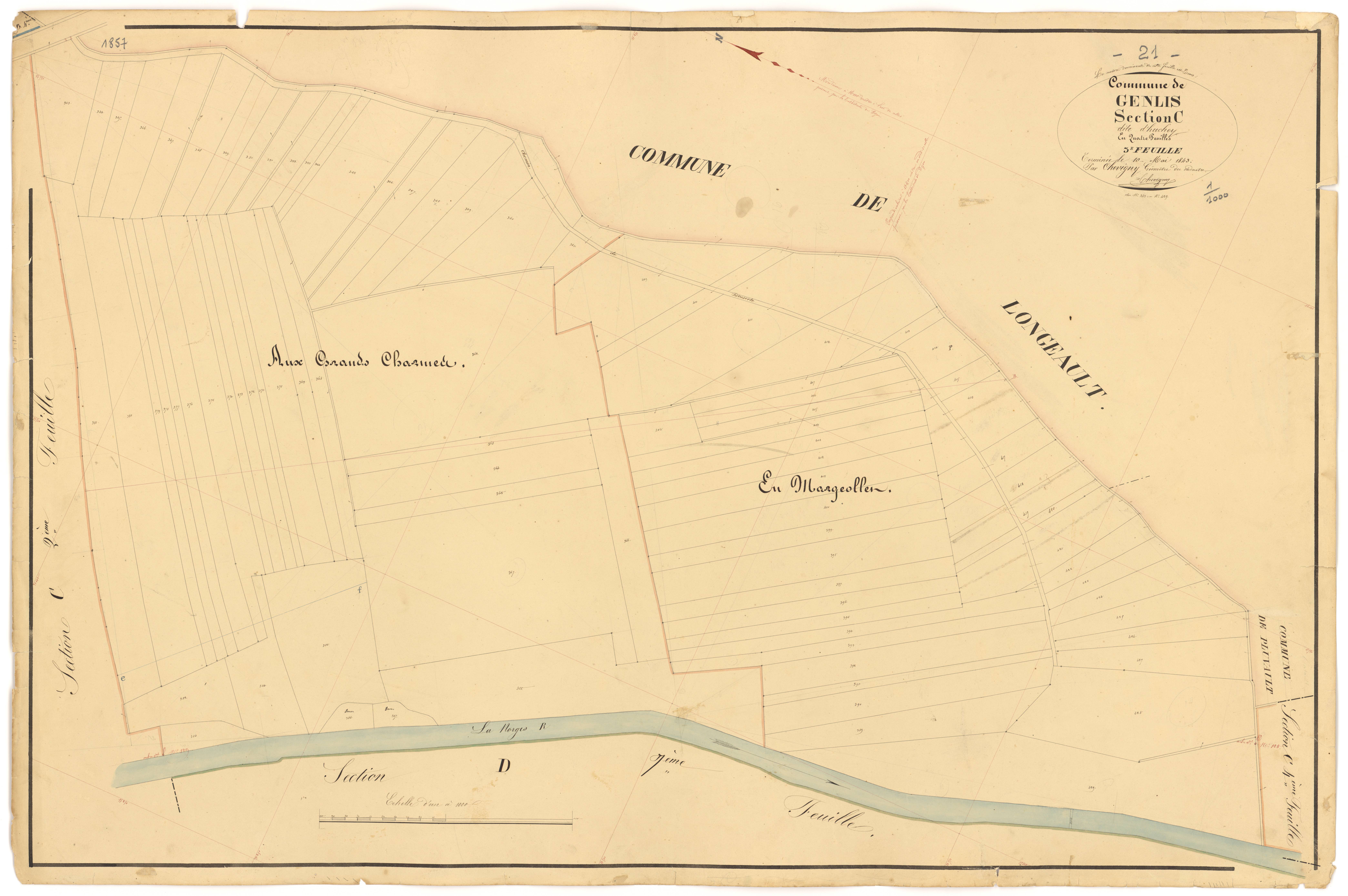 Genlis - Section C3 - 3 P PLAN 300/14