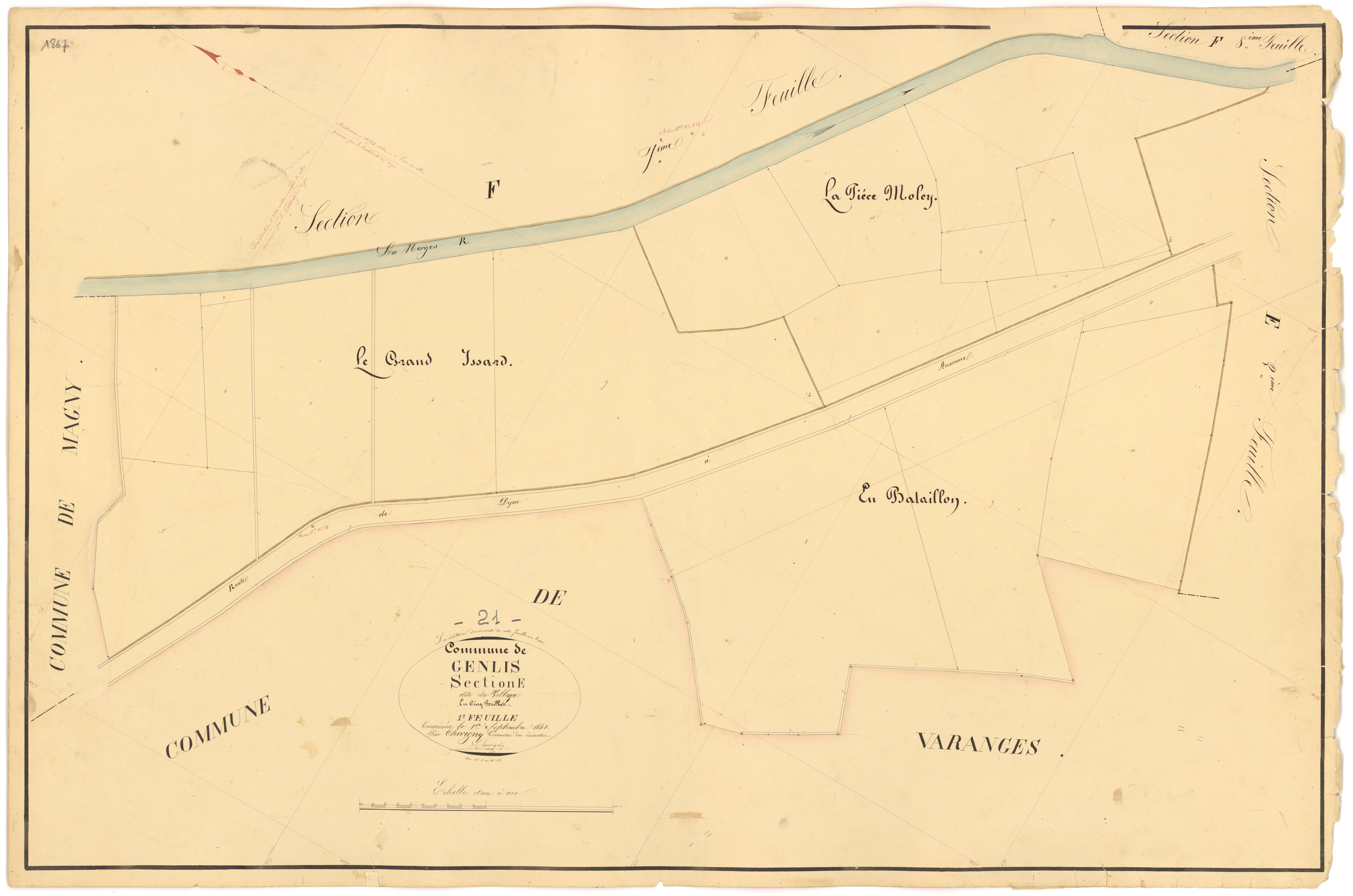 Genlis - Section E1 - 3 P PLAN 300/24