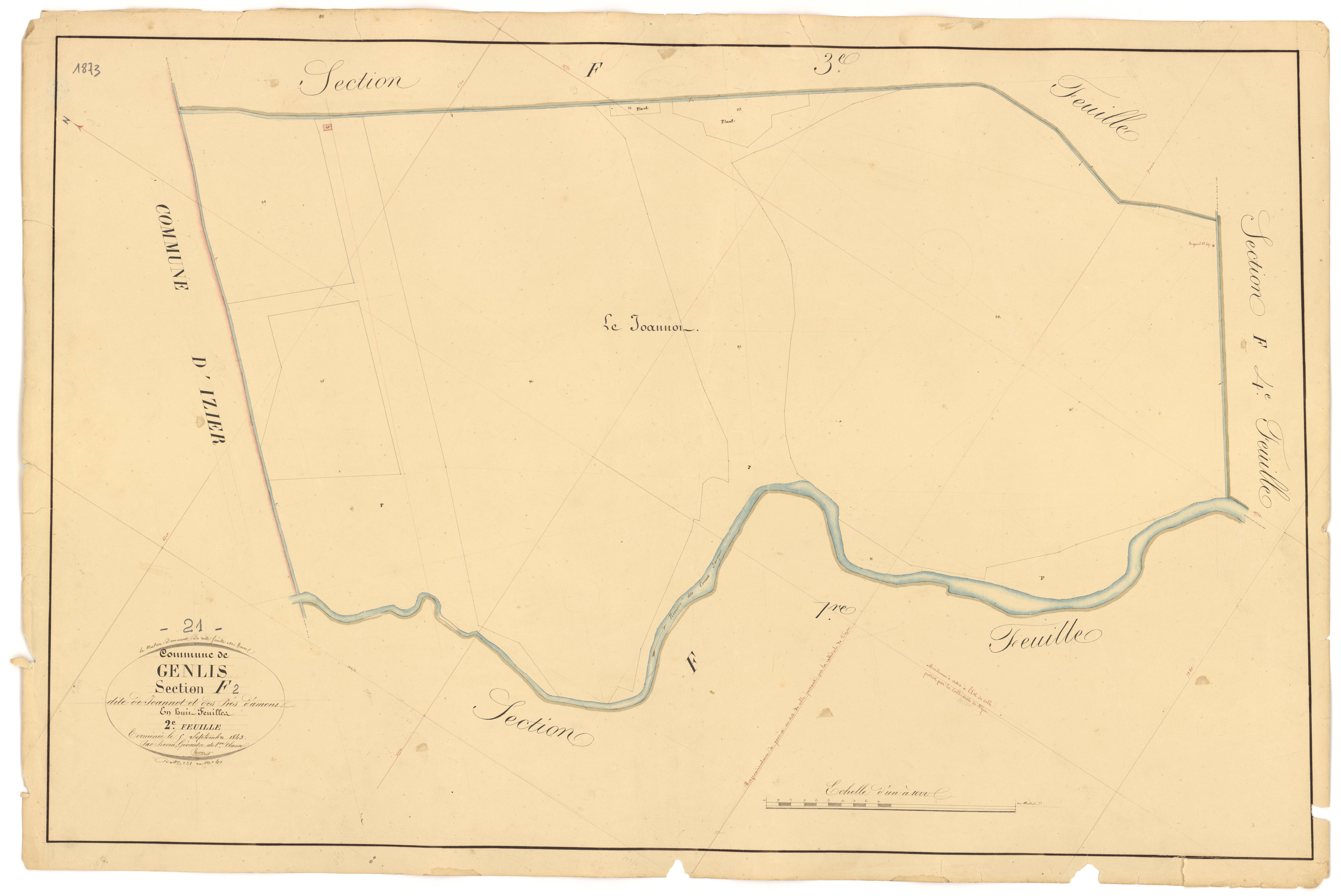 Genlis - Section F2 - 3 P PLAN 300/30