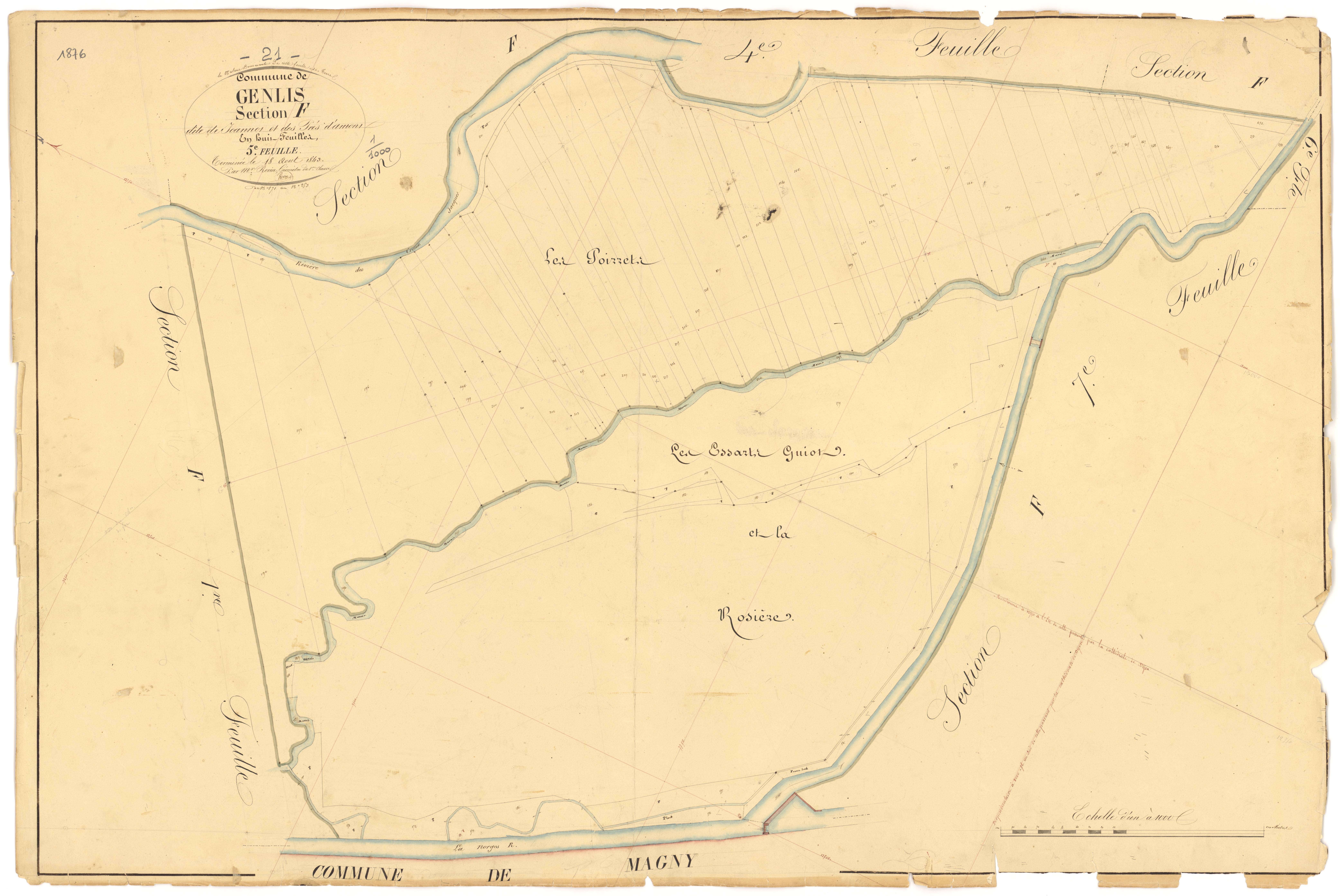 Genlis - Section F5 - 3 P PLAN 300/33