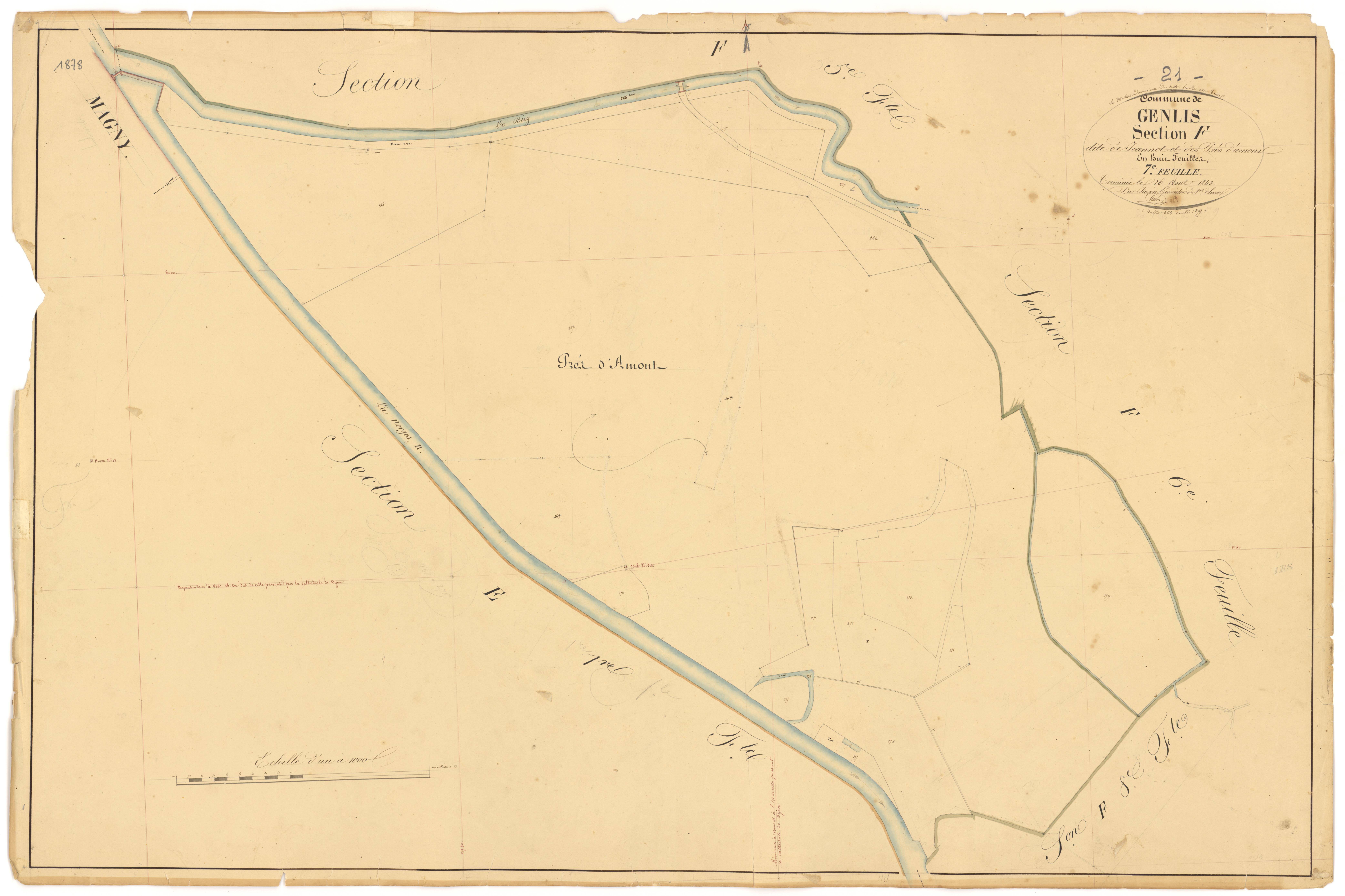 Genlis - Section F7 - 3 P PLAN 300/35