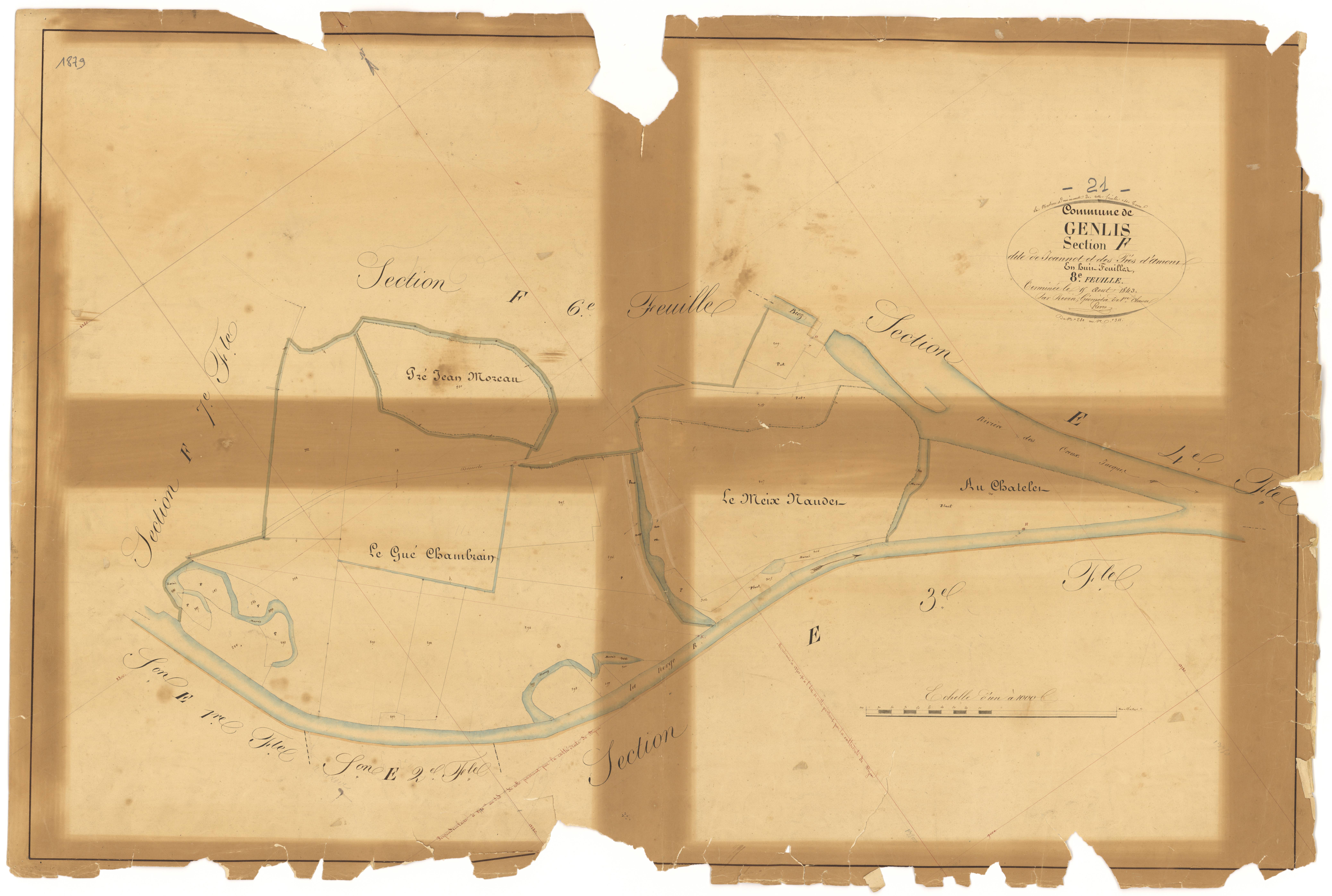 Genlis - Section F8 - 3 P PLAN 300/36