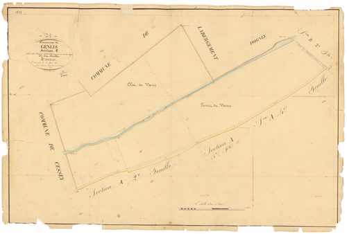 Genlis - Section A3 - 3 P PLAN 300/4