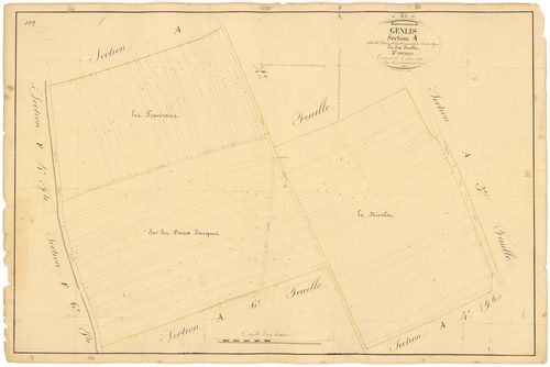 Genlis - Section A5 - 3 P PLAN 300/6