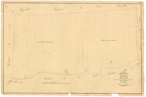 Genlis - Section A6 - 3 P PLAN 300/7