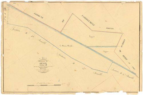 Genlis - Section B2 - 3 P PLAN 300/9