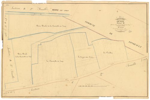 Genlis - Section B4 - 3 P PLAN 300/11