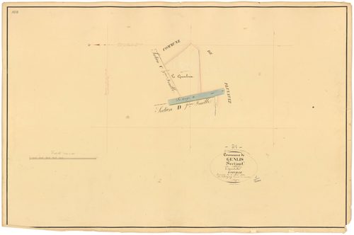 Genlis - Section C4 - 3 P PLAN 300/15