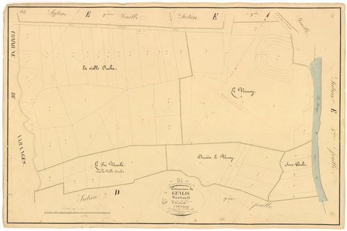 Genlis - Section D1 - 3 P PLAN 300/16