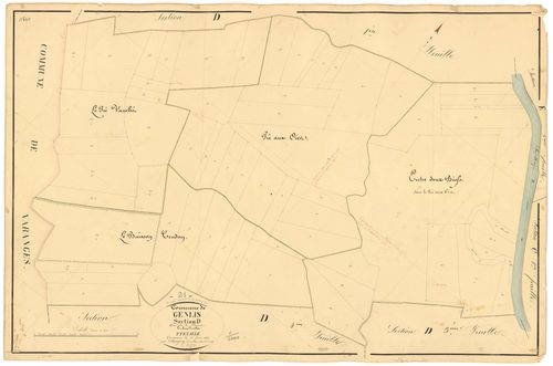 Genlis - Section D2 - 3 P PLAN 300/17