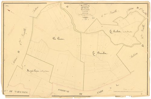 Genlis - Section D5 - 3 P PLAN 300/20