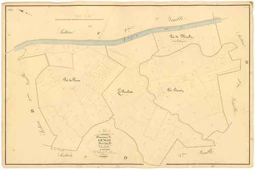 Genlis - Section D6 - 3 P PLAN 300/21