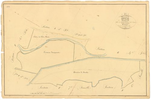 Genlis - Section F6 - 3 P PLAN 300/34