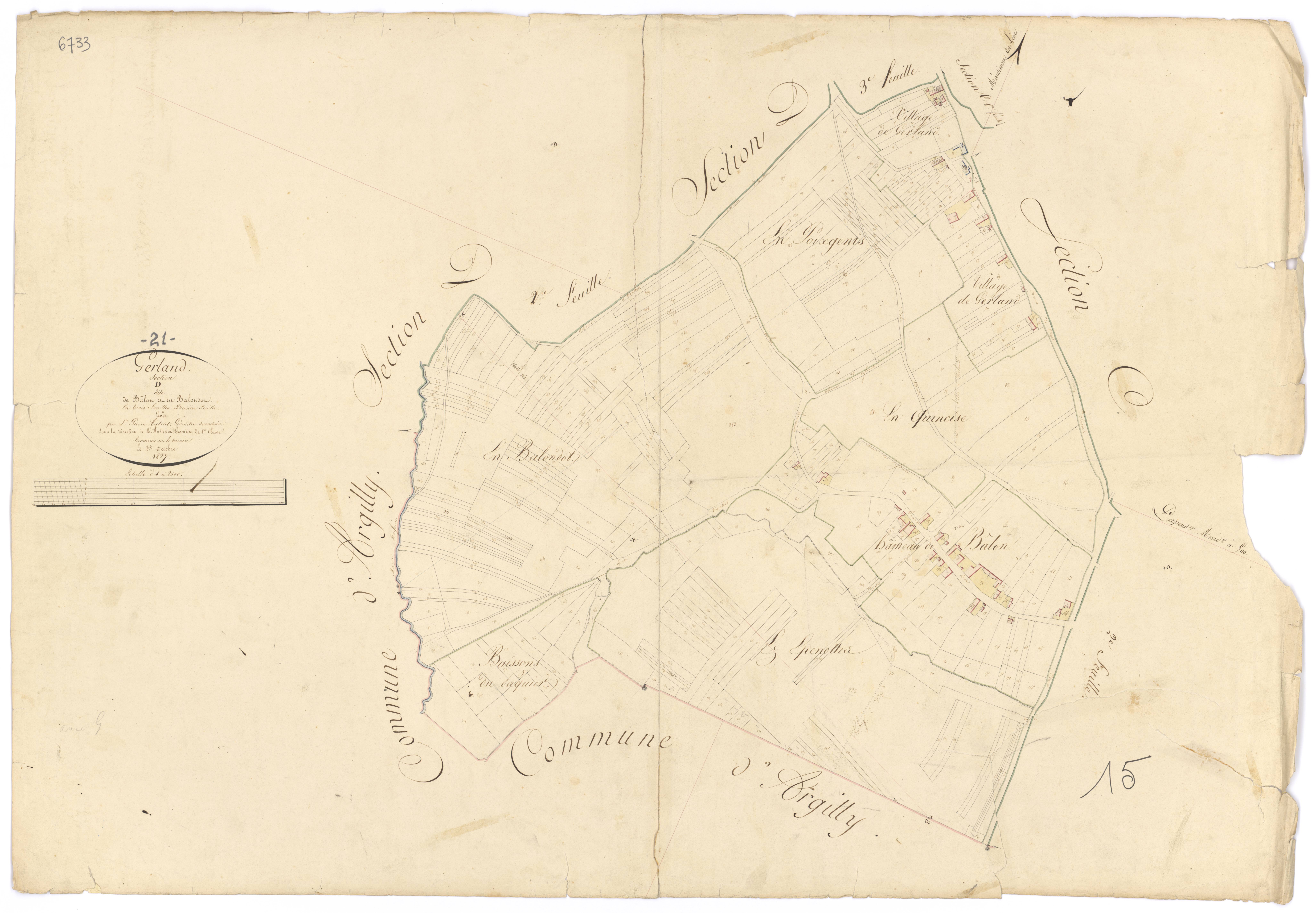 Gerland - Section D1 - 3 P PLAN 302/8