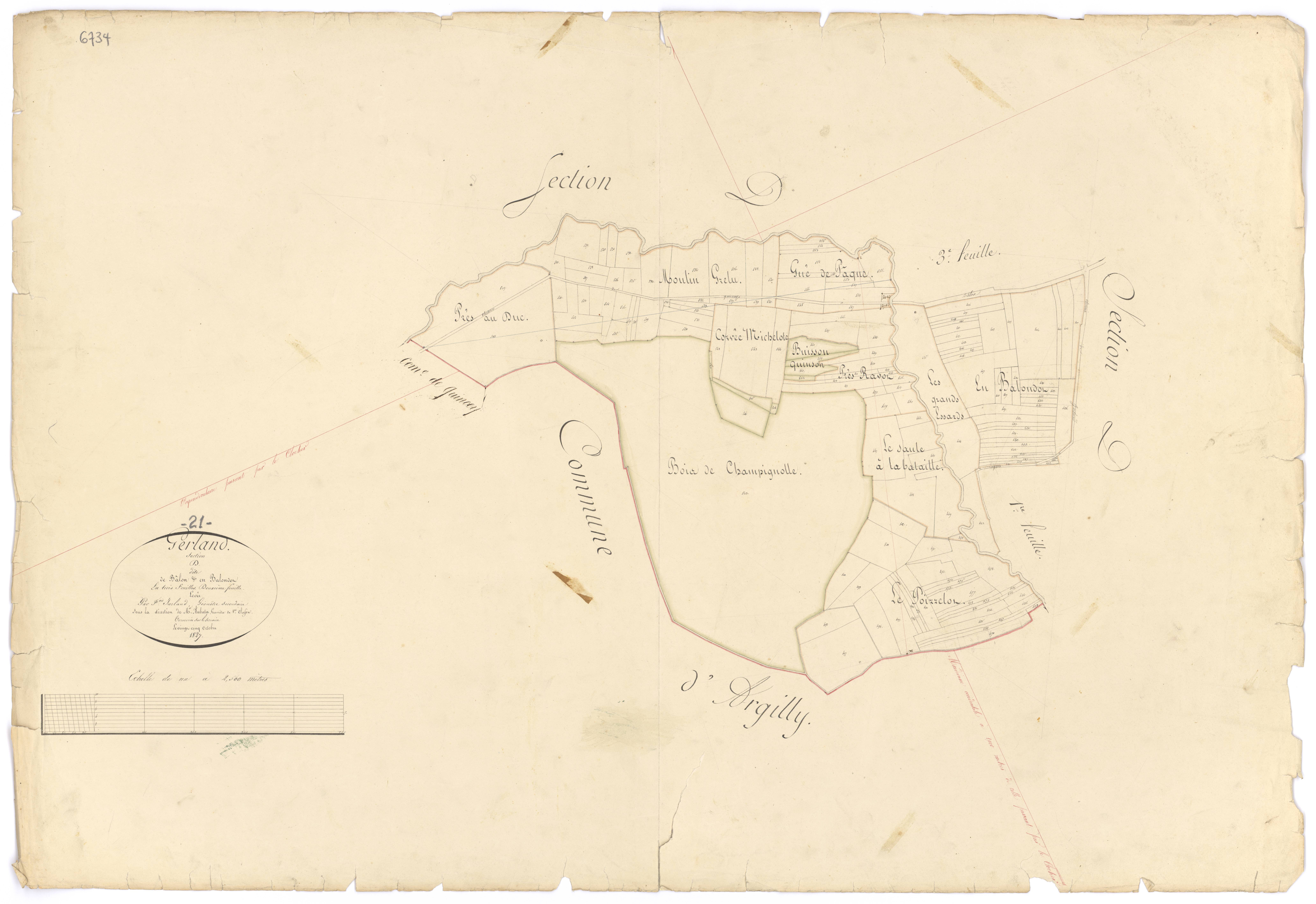 Gerland - Section D2 - 3 P PLAN 302/9