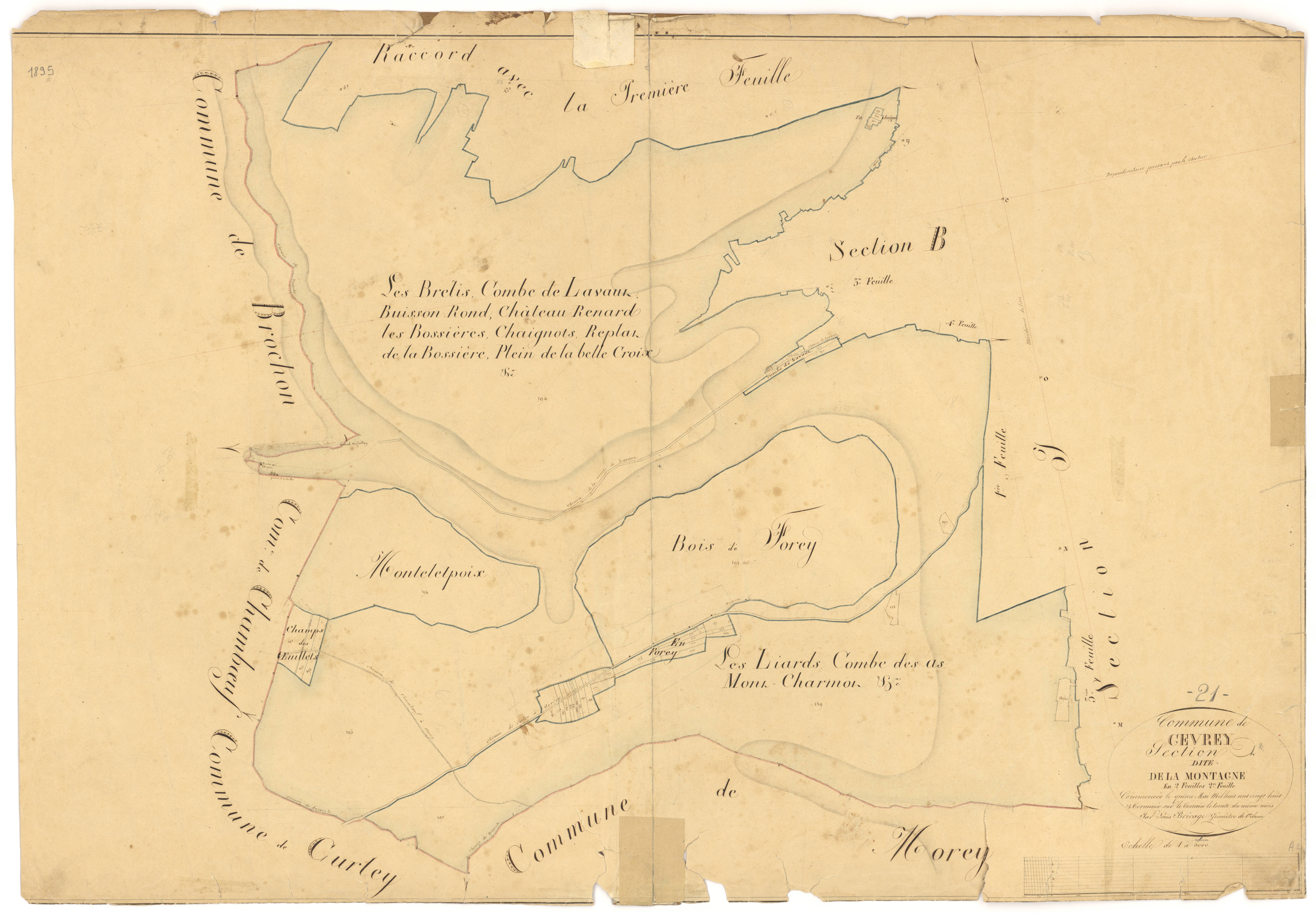 Gevrey-Chambertin - Section A2 - 3 P PLAN 303/3