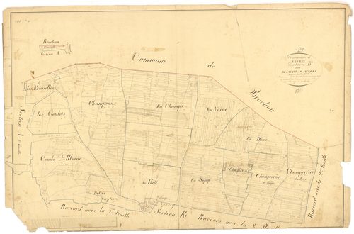 Gevrey-Chambertin - Section B1 - 3 P PLAN 303/4