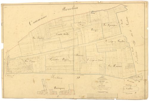 Gevrey-Chambertin - Section C - 3 P PLAN 303/8