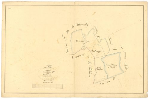 Gevrey-Chambertin - Section D2 - 3 P PLAN 303/10