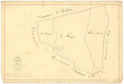 Gevrey-Chambertin - Section E2 - 3 P PLAN 303/12