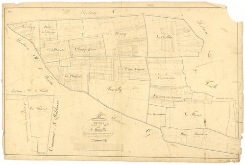 Gevrey-Chambertin - Section F - 3 P PLAN 303/13