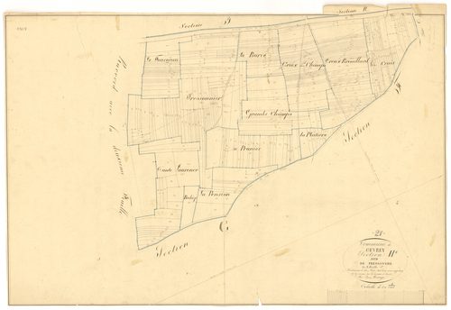Gevrey-Chambertin - Section H1 - 3 P PLAN 303/15