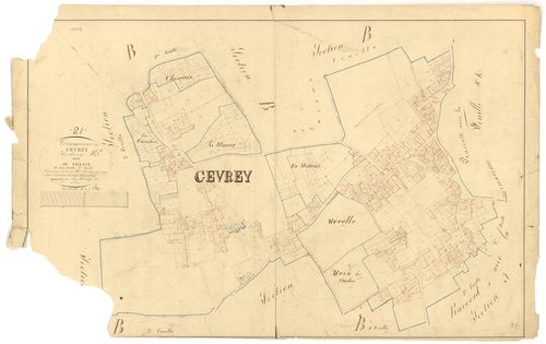 Gevrey-Chambertin - Section K1 - 3 P PLAN 303/21