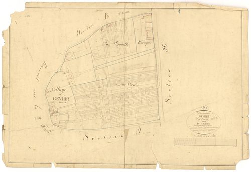 Gevrey-Chambertin - Section K2 - 3 P PLAN 303/22