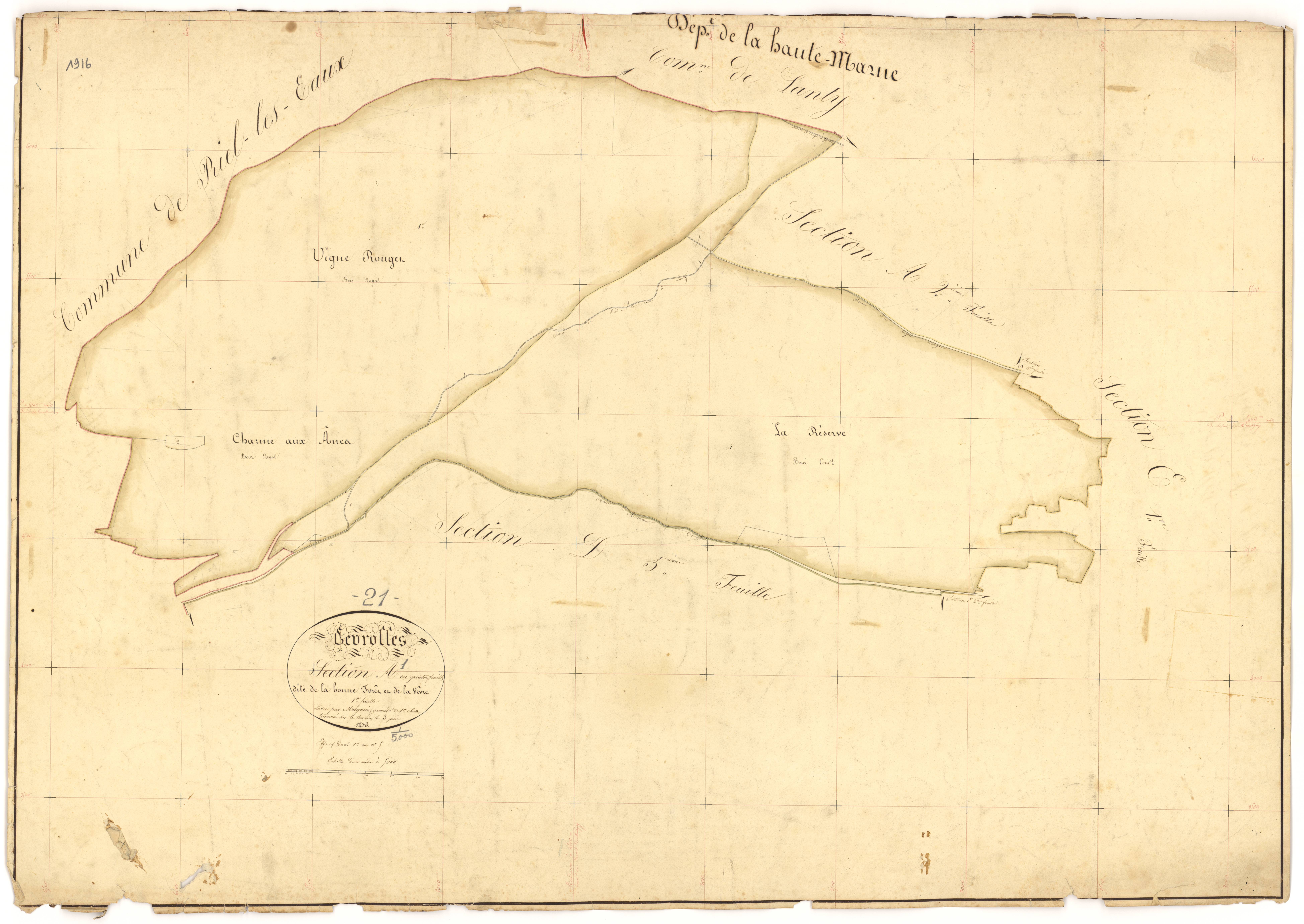 Gevrolles - Section A1 - 3 P PLAN 304/2