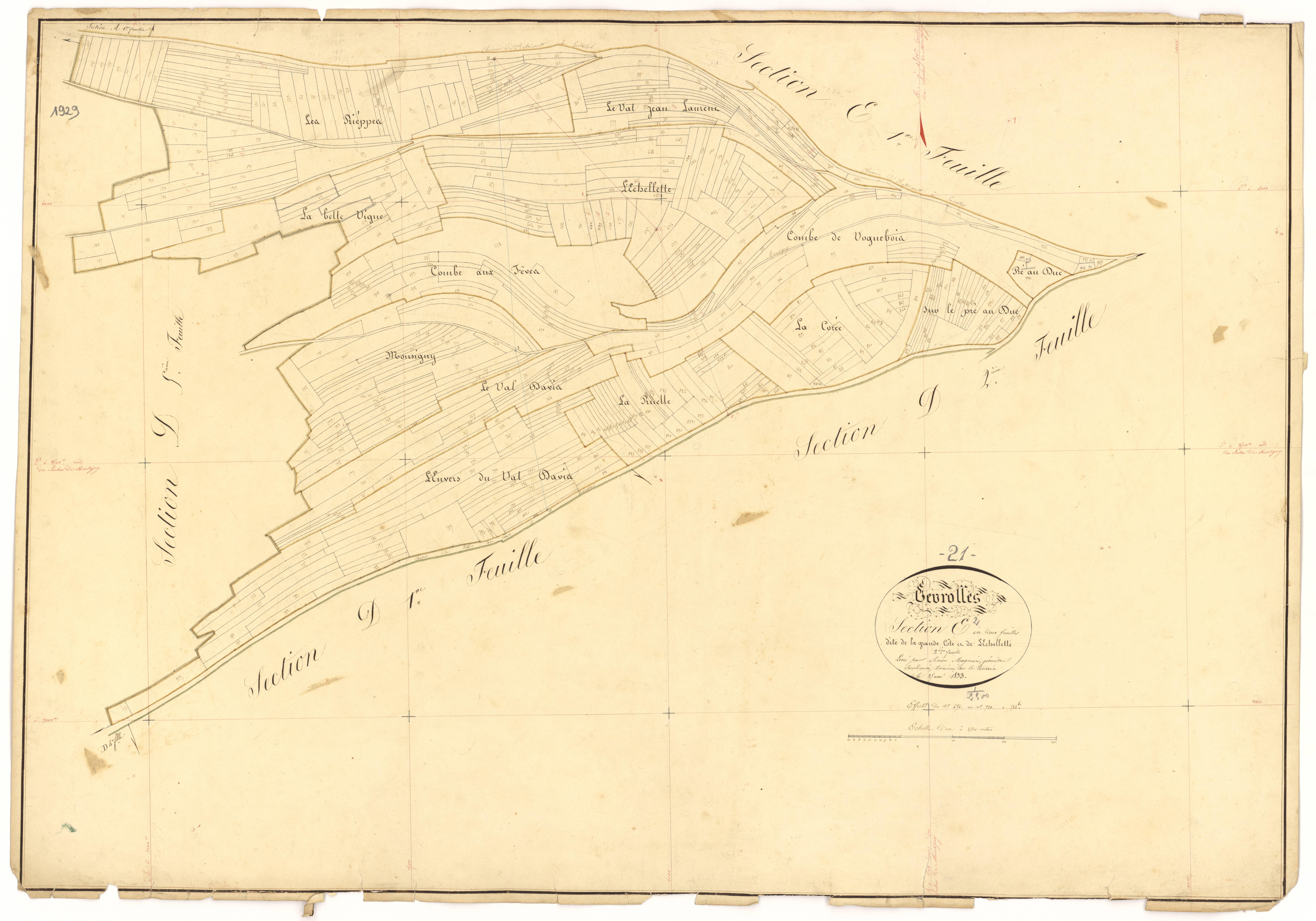 Gevrolles - Section E2 - 3 P PLAN 304/15