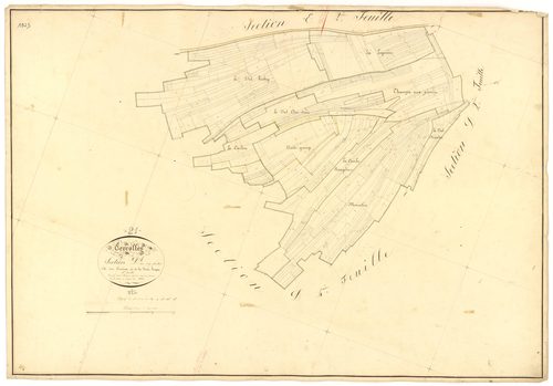 Gevrolles - Section D1 - 3 P PLAN 304/9