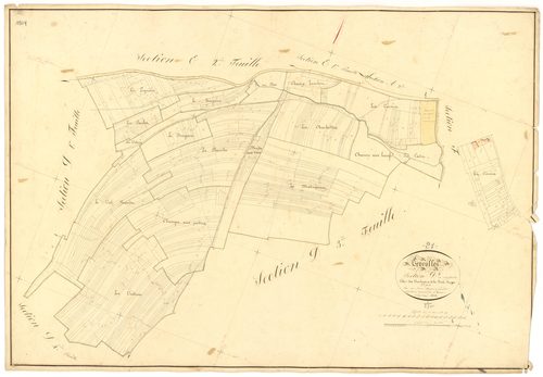 Gevrolles - Section D2 - 3 P PLAN 304/10