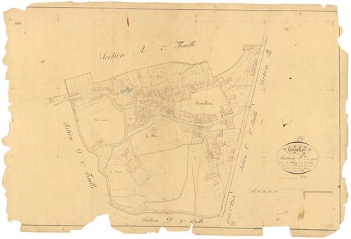 Gevrolles - Section F - 3 P PLAN 304/16