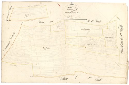 Gissey-sous-Flavigny - Section A4 - 3 P PLAN 307/5