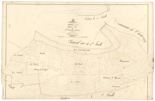 Gissey-sous-Flavigny - Section B2 - 3 P PLAN 307/7