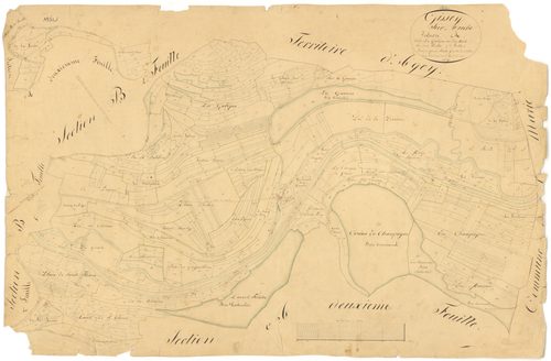 Gissey-sur-Ouche - Section A1 - 3 P PLAN 308/2