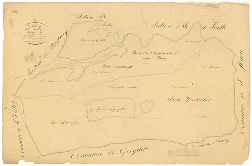 Gissey-sur-Ouche - Section A2 - 3 P PLAN 308/3