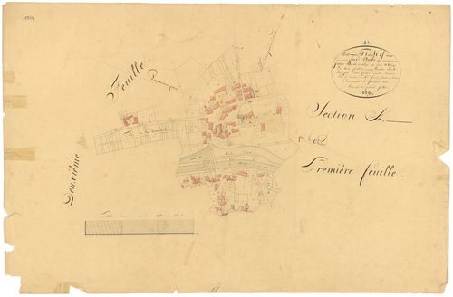 Gissey-sur-Ouche - Section B1 - 3 P PLAN 308/4