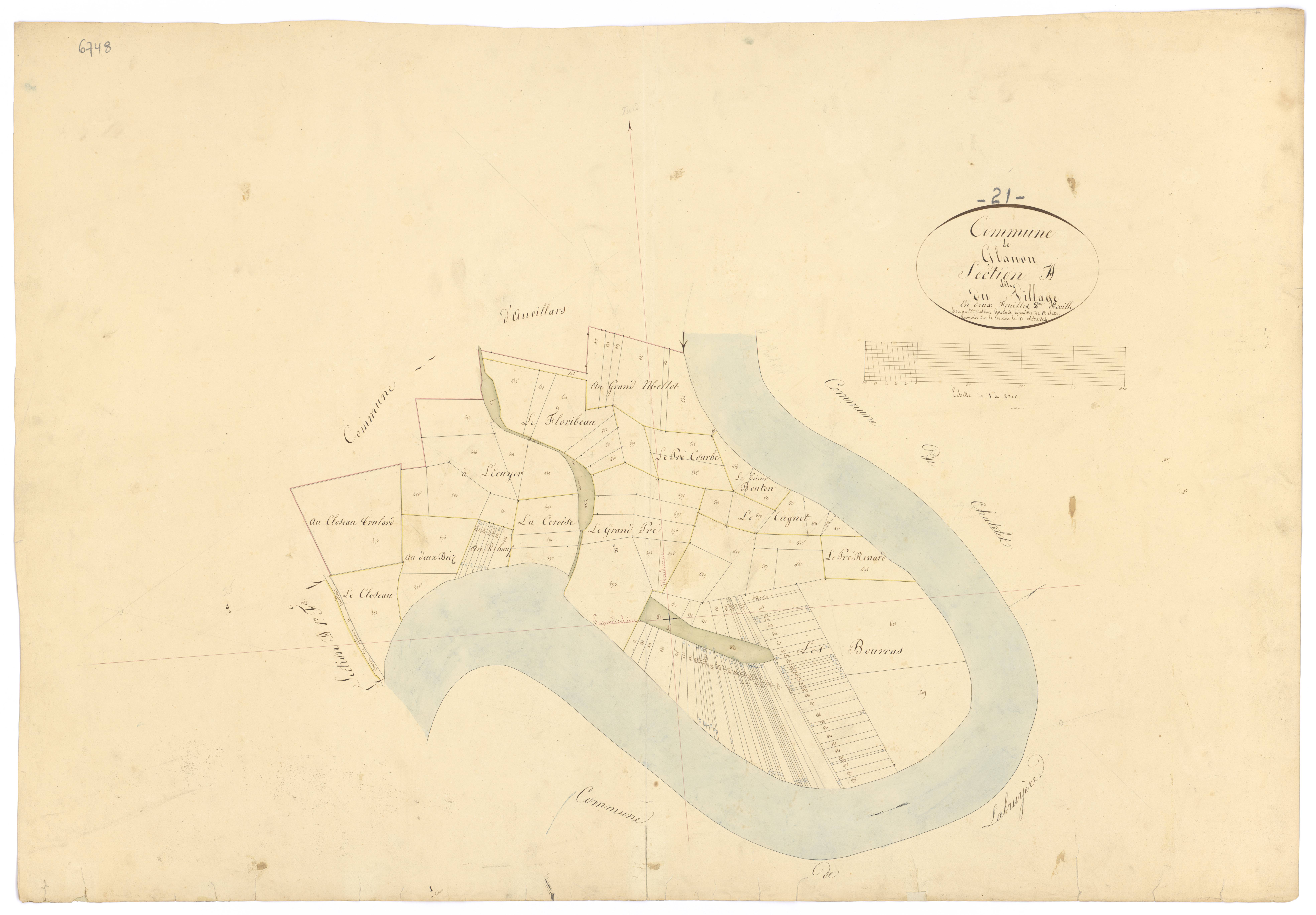 Glanon - Section A2 - 3 P PLAN 309/3