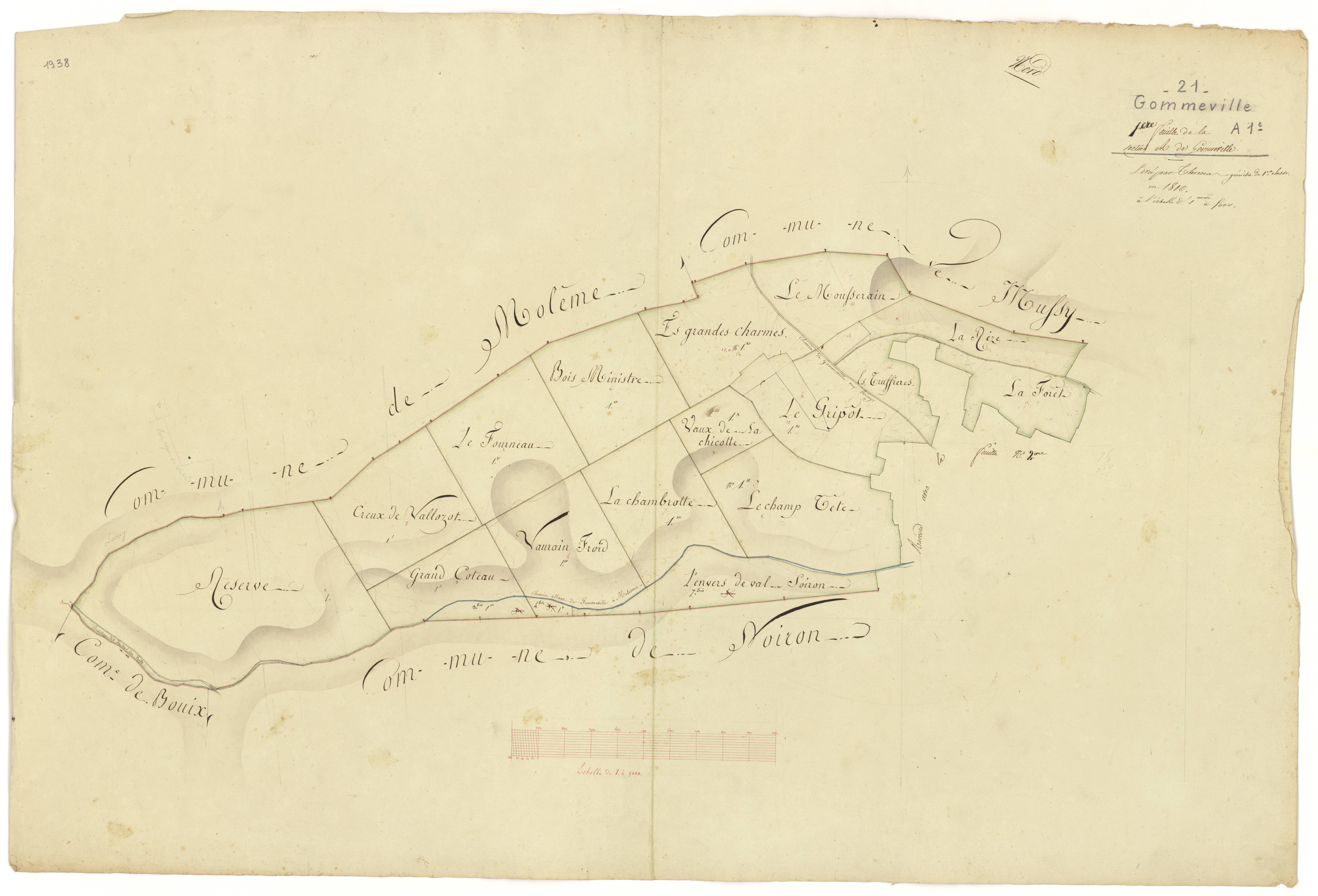 Gomméville - Section A1 - 3 P PLAN 310/2