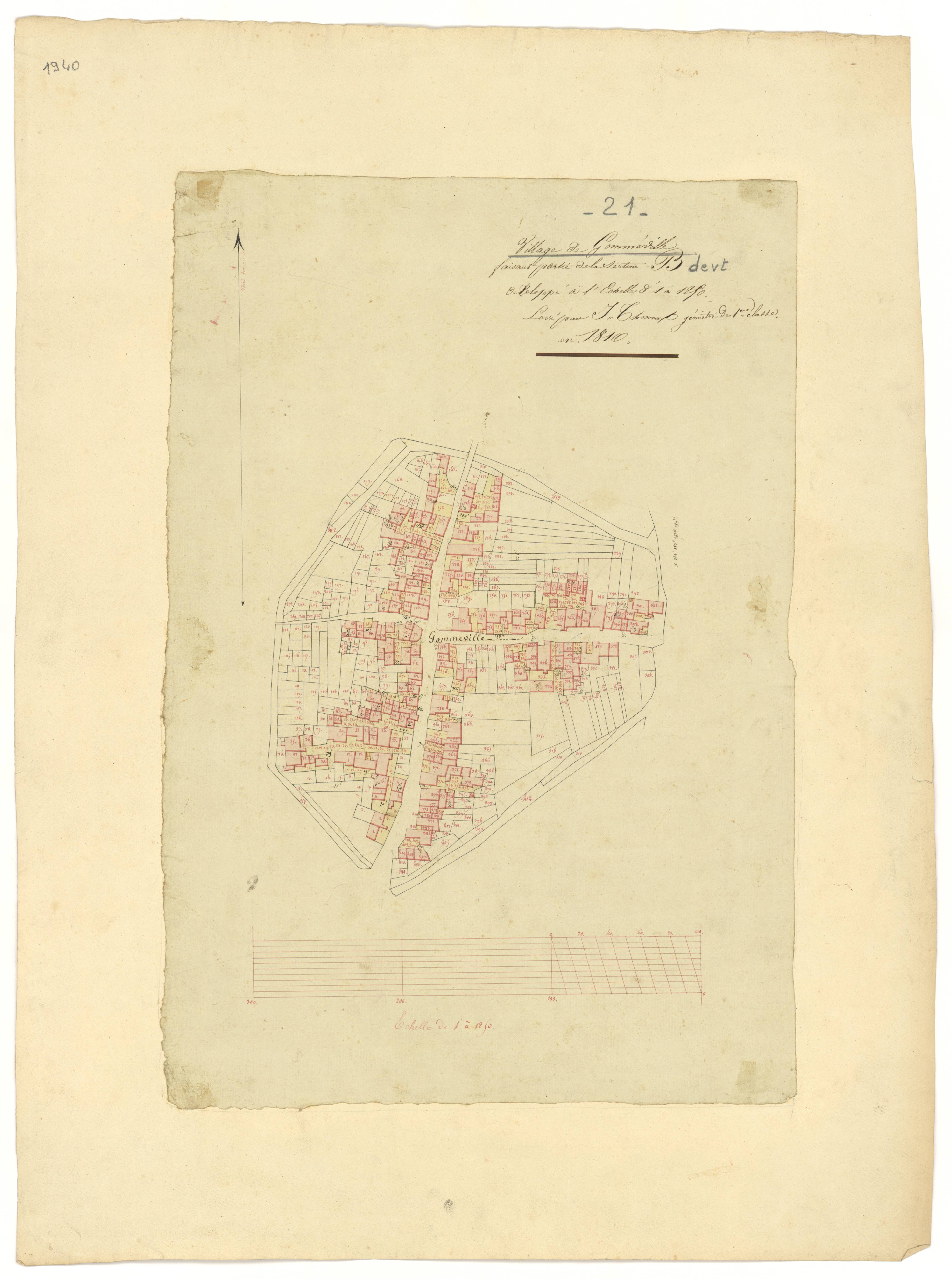 Gomméville - Section B - 3 P PLAN 310/4
