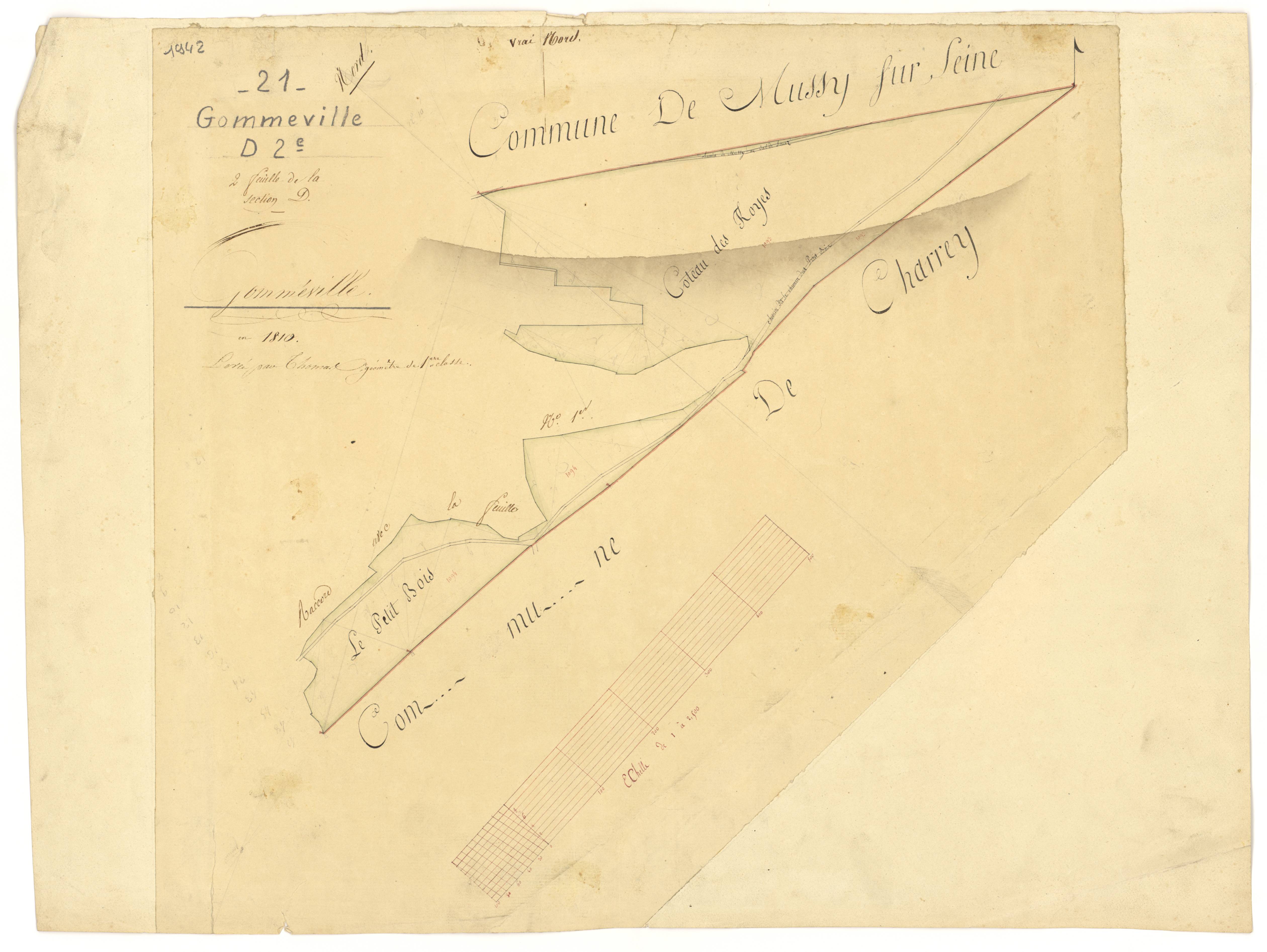 Gomméville - Section D2 - 3 P PLAN 310/6