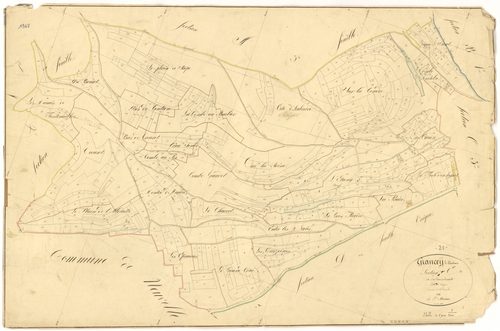 Grancey-le-Château - Section E - 3 P PLAN 312/13