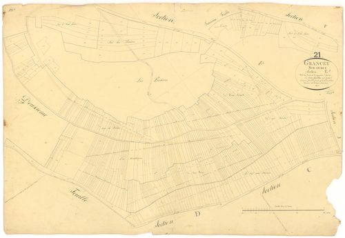Grancey-sur-Ource - Section E1 - 3 P PLAN 313/7