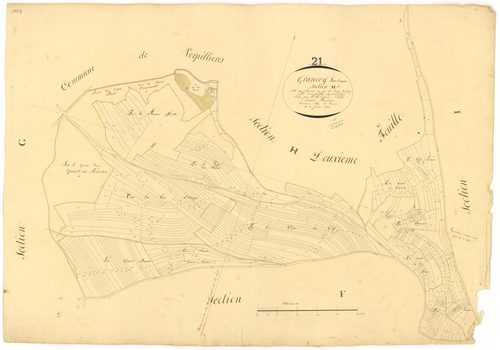 Grancey-sur-Ource - Section H1 - 3 P PLAN 313/13