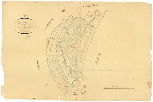 Grancey-sur-Ource - Section I2 - 3 P PLAN 313/16