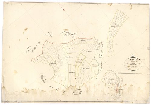 Grésigny-Sainte-Reine - Section A3 - 3 P PLAN 315/4