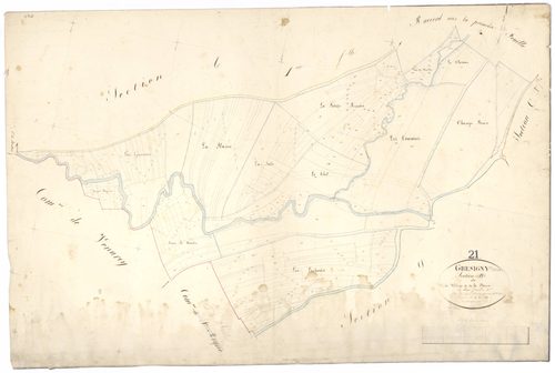 Grésigny-Sainte-Reine - Section B2 - 3 P PLAN 315/6