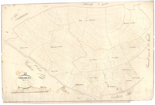 Grésigny-Sainte-Reine - Section C1 - 3 P PLAN 315/7