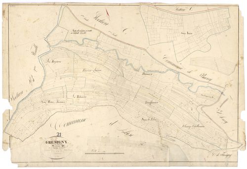 Grésigny-Sainte-Reine - Section D - 3 P PLAN 315/9